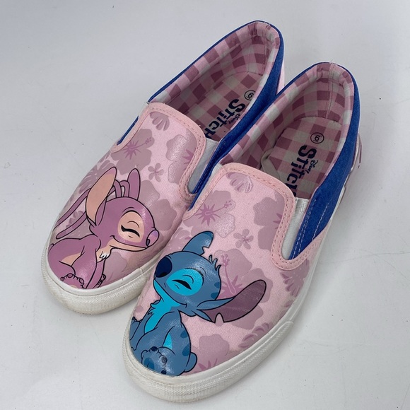 Disney Lilo & Stitch Slip On Stitch and Angel Shoes 6 - Picture 6 of 9